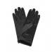Gloves Short Satin - Black