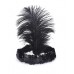 Flapper Headband Black