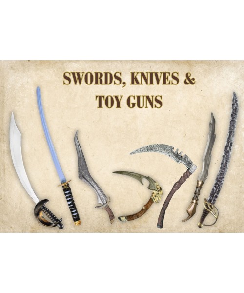 Swords, Knives & Toy Guns