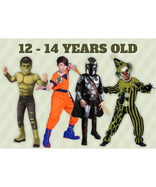 12 - 14 Years old