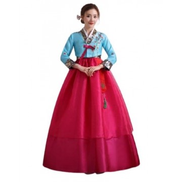 Pink Korean Hanbok