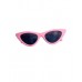 Retro Cat Eye Sunglasses - Pink
