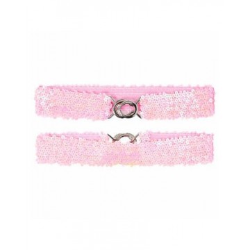 Sequin Belt Pink