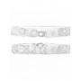 Sequin Belt Silver
