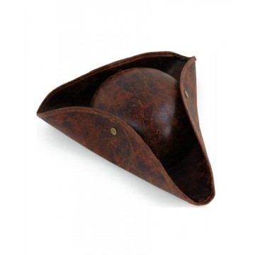 Pirate Leather Fox Hat