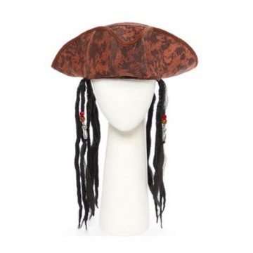 Pirate Hat with Dreadlocks
