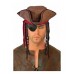 Pirate Hat with Bandana Dreadlocks