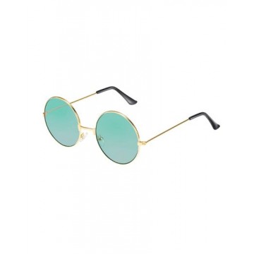 70s Hippie Retro Round Glasses Green