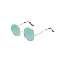 70s Hippie Retro Round Glasses Green