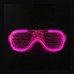 Light Up Shutter Glasses - Pink