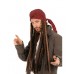 Curly Wig With Bandana