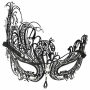 Elegant Masquerade Eyemask - Black