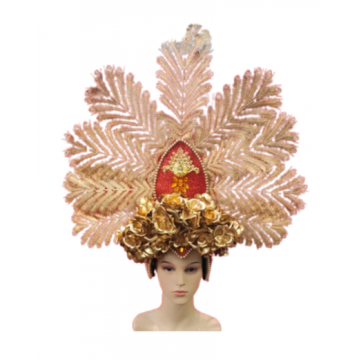 Exquisite Flower Gold Headdress