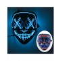 LED Purge Black Mask - Blue