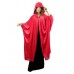 Red Velvet Hooded Cape