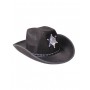 Sheriff Cowboy Hat - Black