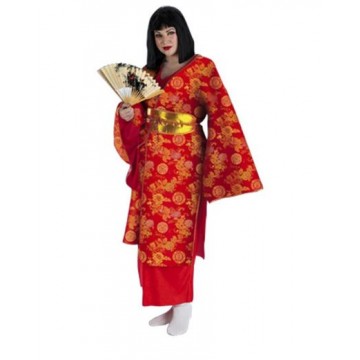 Red Floral Geisha