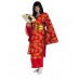 Red Floral Geisha