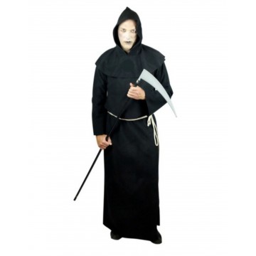 Black Hooded Robe