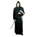 Black Hooded Robe