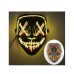 LED Purge Black Mask - Yellow