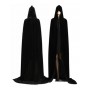Hooded Cape - Black