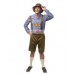 Lederhosen Men - Blue
