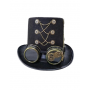 Steampunk Traveler Goggles Rivet Gear Hat