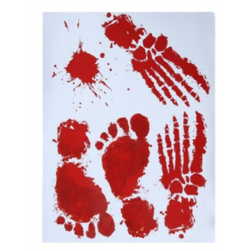 Halloween Wall Sticker Bloody Eerie