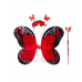 Petal Butterfly Wings - Red