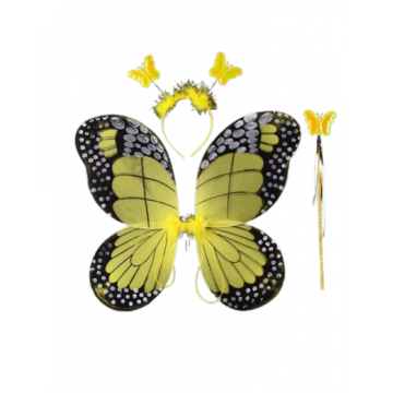 Petal Butterfly Wings - Yellow