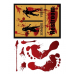 Halloween Wall Sticker Restroom Zombie