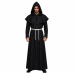 Adult Black Hooded Monk Robe
