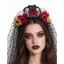 Flower Headband With Veil