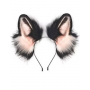 Fluffy Faux Fur Dog Ears Headband