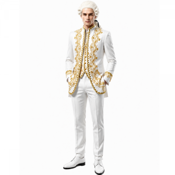 White Royal Prince Costume