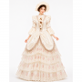Lace Victorian Polonaise Gown