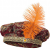 Medieval Tudor Hat Red