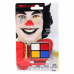 4-Color Classic Clown Makeup Kit with Crayon