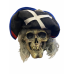 Pirate Skull W Hat Mask