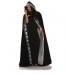 Velvet Skull Cape