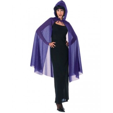 Purple Glitter Cape