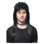 Mullet Black Wig