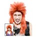 Spikey Rocker Wig - Orange