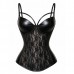 Corset Noir Allure Black Lace