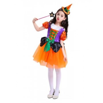 Cutie Pumpkin Witch