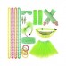 80s Rock N Roll Dress Up Kit - Green