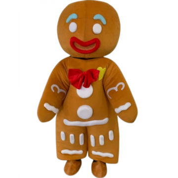 Gingerbread Man Mascot