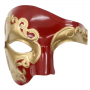 Crimson Phantom masquerade mask - Red