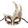Masquerade Mask Azure Mystery - Red